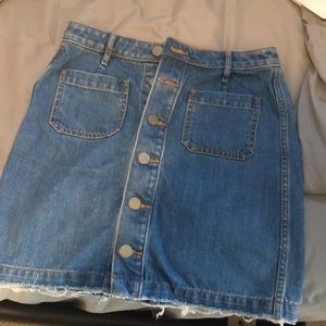 Jean skirt
